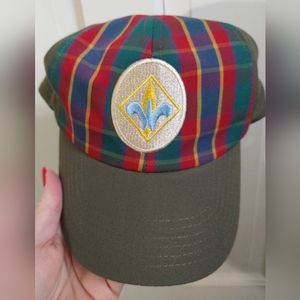 BSA Cub scout Webelos official uniform cap Size Child M/L khaki N w/o T